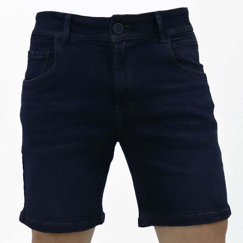BERMUDA DENIM CONFORT | ENTALLE CORTO PERFECT FIT - 1