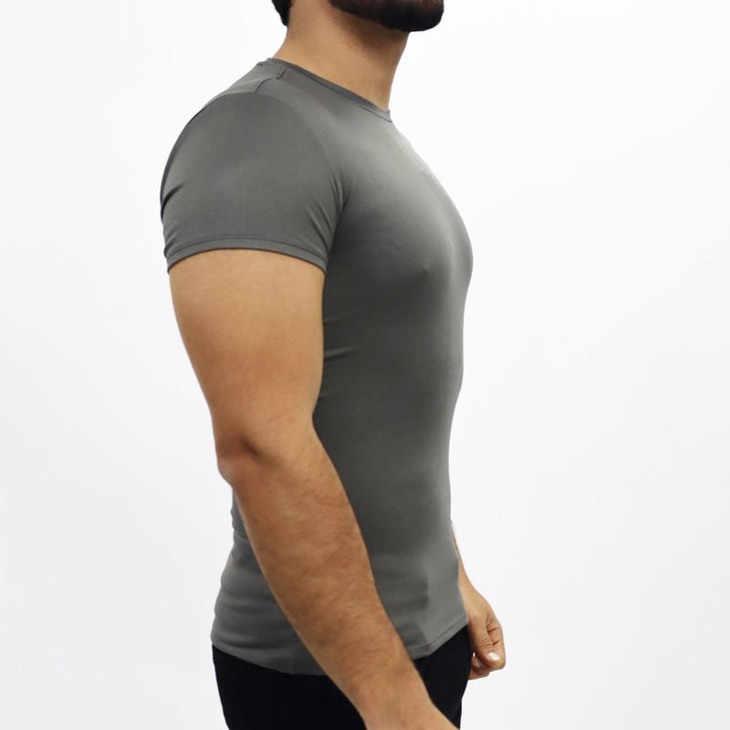 POLO CUELLO REDONDO MANGA CORTA TEJIDO ESPECIAL MICROBRUSH PERFECT FIT - 2