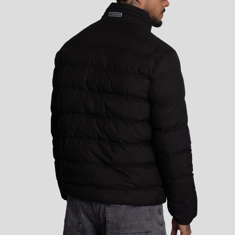 CASACA PUFFER LIGERA-CUELLO ALTO-REPELENTE AL AGUA Y CORTAVIENTO - 2