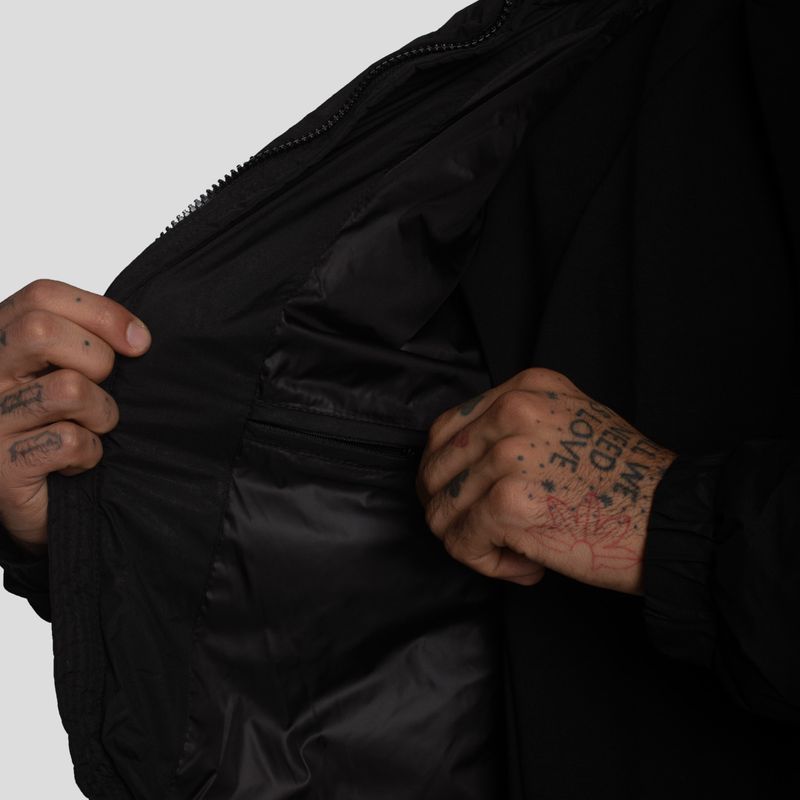 CASACA PUFFER LIGERA-CUELLO ALTO-REPELENTE AL AGUA Y CORTAVIENTO - 6