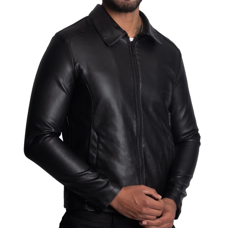 CASACA DE VESTIR SIGNATURE EN ECO-CUERO – ESTILO STAR BOY-ACTITUD SEGURA Y ELEGANTE - 1