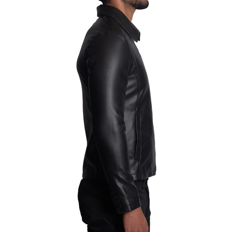 CASACA DE VESTIR SIGNATURE EN ECO-CUERO – ESTILO STAR BOY-ACTITUD SEGURA Y ELEGANTE - 2