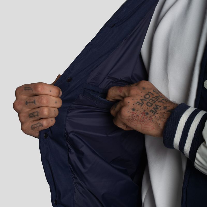 CASACA VARSITY PUFFER BLOCK COLOR-REPELENTE AL AGUA Y CORTAVIENTO - 6
