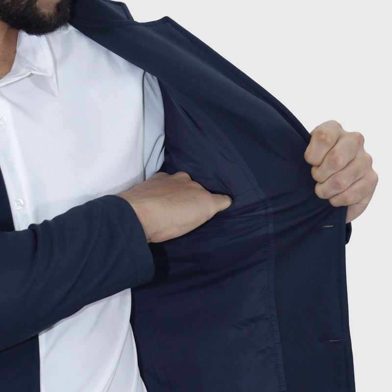 BLAZER IMPERMEABLE SMART FABRIC SIGNATURE | TECNOLOGÍA FUNCIONAL | PERFECT FIT PARA DÍAS IMPREDECIBLES - PLOMO - 2