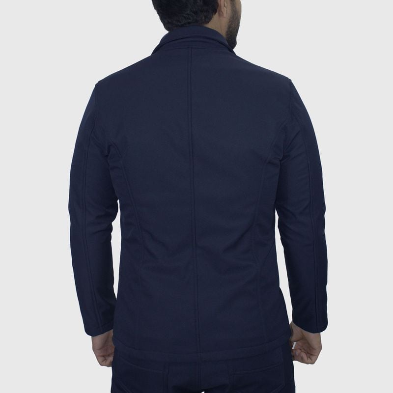 BLAZER IMPERMEABLE SMART FABRIC SIGNATURE | TECNOLOGÍA FUNCIONAL | PERFECT FIT PARA DÍAS IMPREDECIBLES - PLOMO - 4