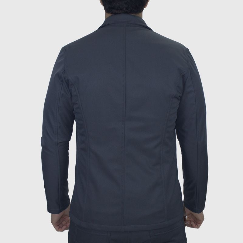 BLAZER IMPERMEABLE SMART FABRIC SIGNATURE | TECNOLOGÍA FUNCIONAL | PERFECT FIT PARA DÍAS IMPREDECIBLES - PLOMO - 4