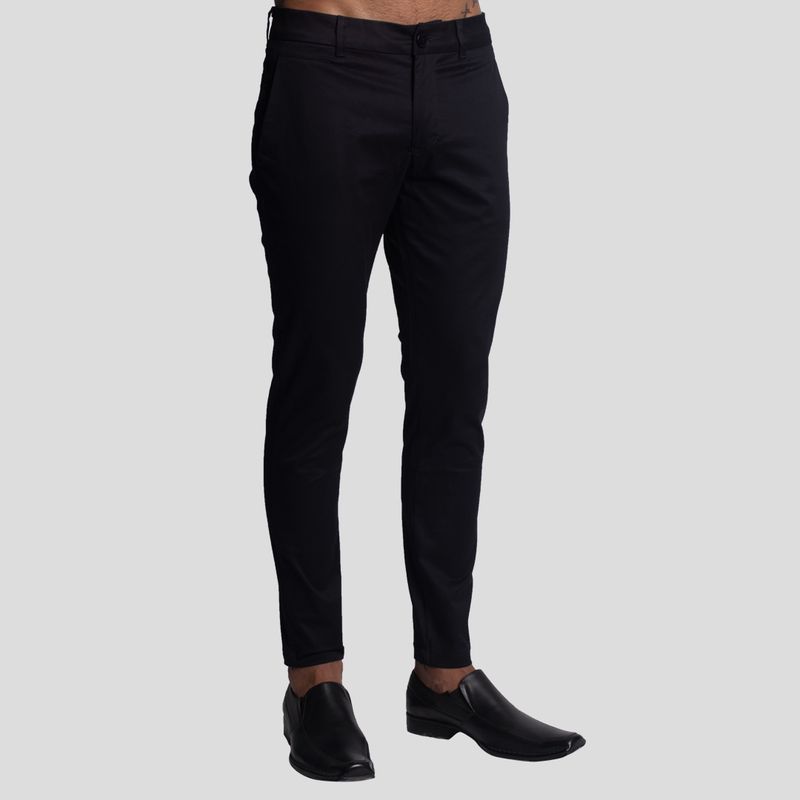 PANTALÓN DE VESTIR DRILL CONFORT PREMIUM - 1