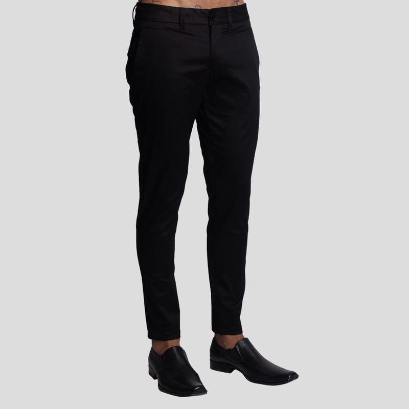 PANTALÓN DE VESTIR DRILL CONFORT PREMIUM - 1