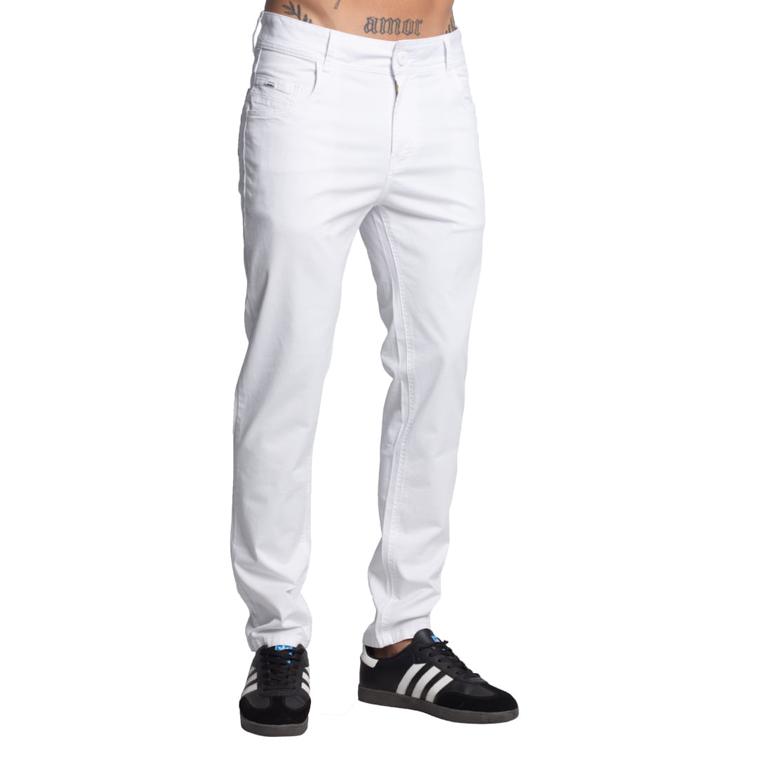 PANTALÓN DRILL CONFORT PREMIUM | SEMI PITILLO FIT | SIGNATURE - 1