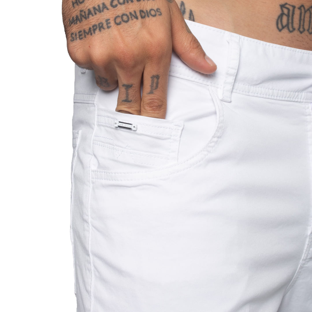 PANTALÓN DRILL CONFORT PREMIUM | SEMI PITILLO FIT | SIGNATURE - 4