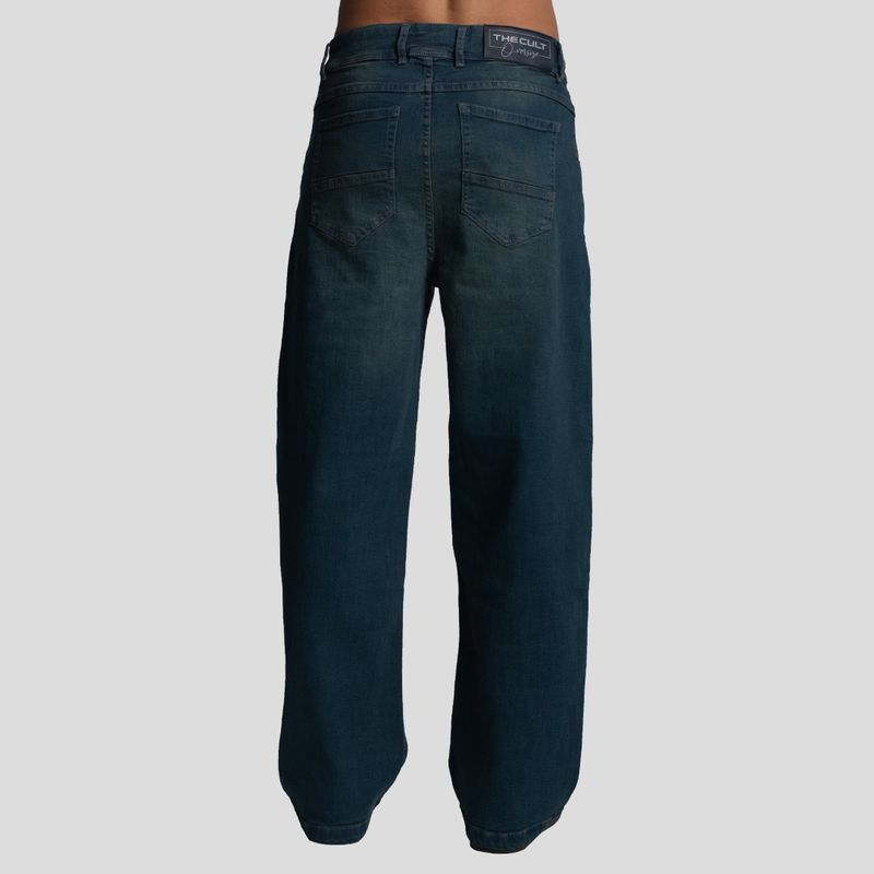 PANTALON DENIM CONFORT | ENTALLE BAGGY | DENIM PREMIUN OVERSIZE - 2