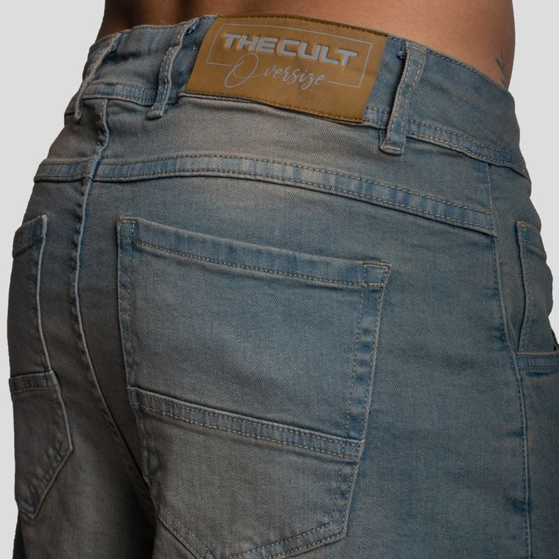 PANTALON DENIM CONFORT | ENTALLE BAGGY | DENIM PREMIUN OVERSIZE - 3