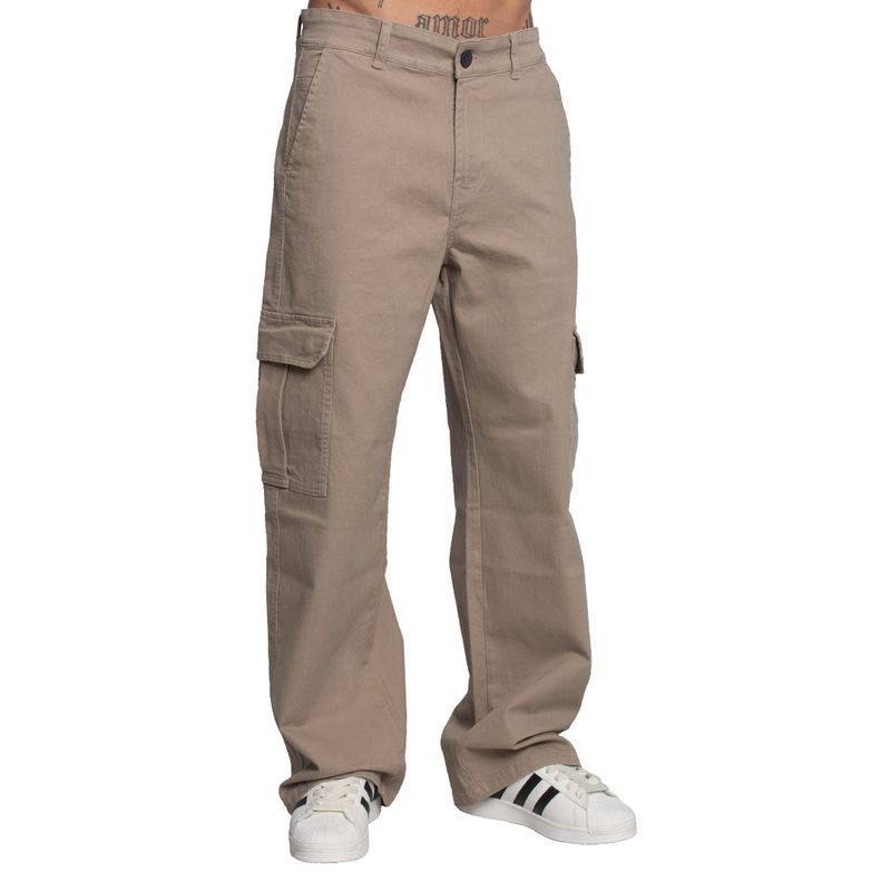 PANTALÓN CARGO DRILL CONFORT PREMIUM | BAGGY FIT | OVERZISE - 1