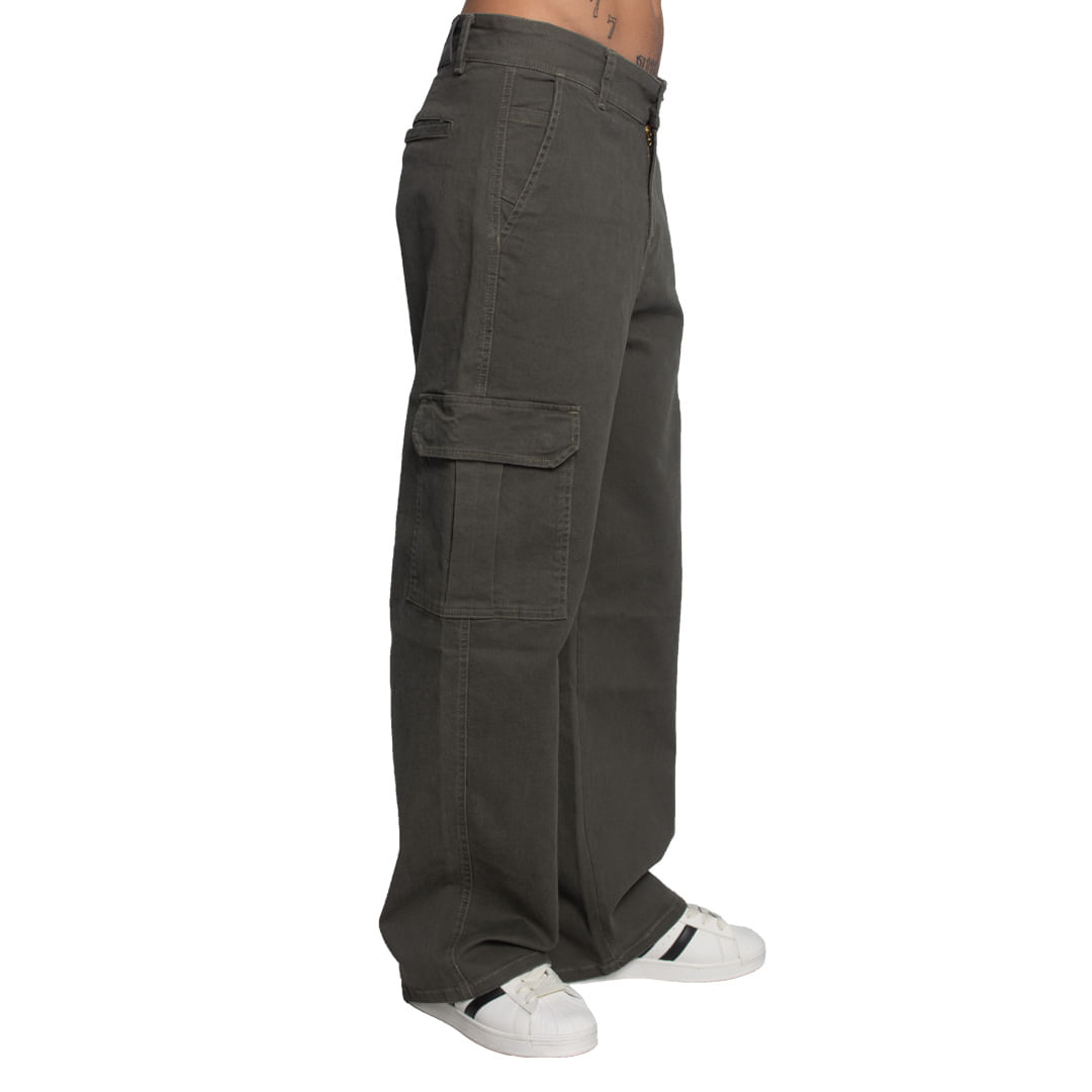 PANTALÓN CARGO DRILL CONFORT PREMIUM | BAGGY FIT | OVERZISE - 2