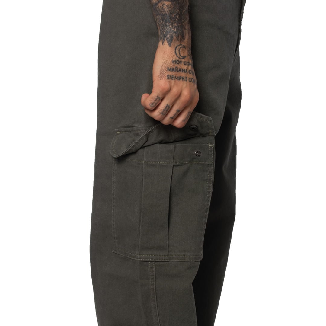 PANTALÓN CARGO DRILL CONFORT PREMIUM | BAGGY FIT | OVERZISE - 4