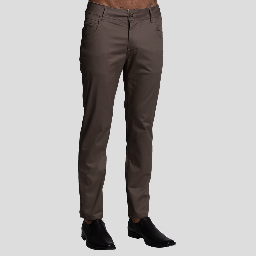 PANTALÓN DRILL CONFORT PREMIUM | ENTUBADO FIT | LIBERTY - 1
