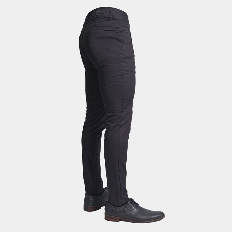 PANTALON DRILL PITILLO | DISEÑO REFINADO CON CONFORT EXTREMO | PERFECT FIT - AZUL - 2