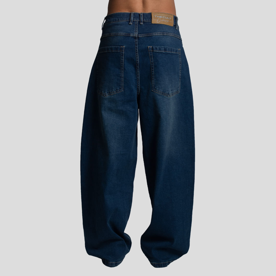 PANTALON DENIM CONFORT | ENTALLE SUPER BAGGY | DENIM PREMIUN - 2