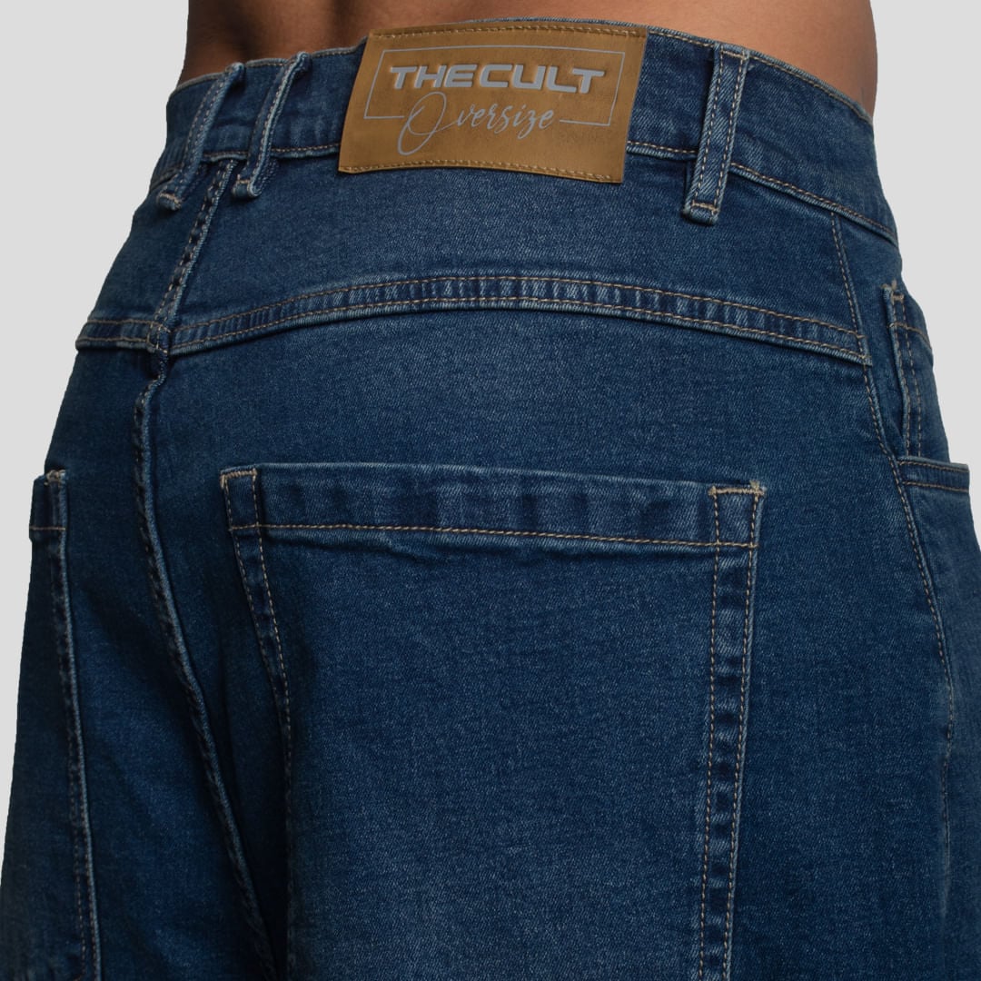 PANTALON DENIM CONFORT | ENTALLE SUPER BAGGY | DENIM PREMIUN - 3