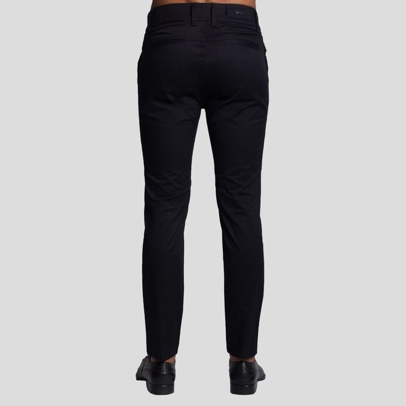 PANTALÓN DRILL SEMI PITILLO | COMFORT ESTRUCTURADO | DISEÑO SOFISTICADO CON BOLSILLOS CHINOS | LÍNEA SIGNATURE - 2