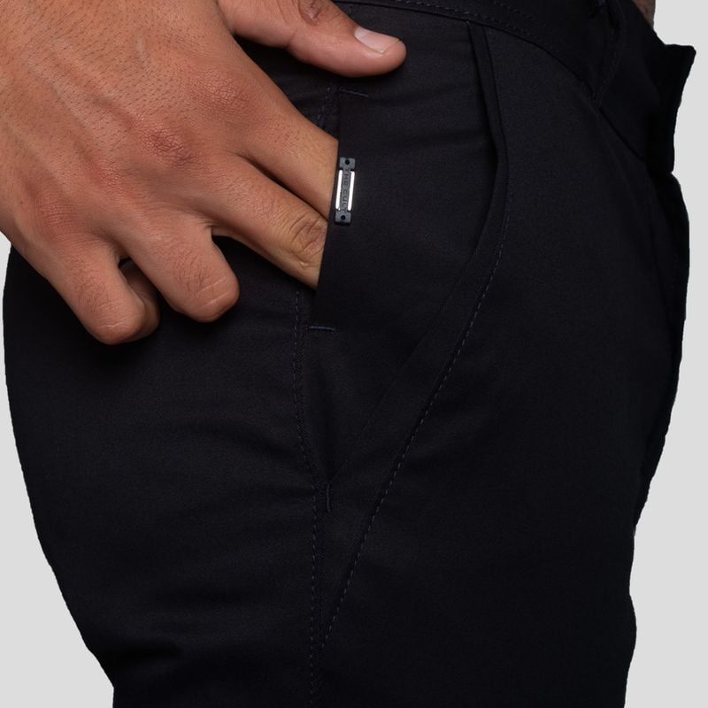 PANTALÓN DRILL SEMI PITILLO | COMFORT ESTRUCTURADO | DISEÑO SOFISTICADO CON BOLSILLOS CHINOS | LÍNEA SIGNATURE - 3