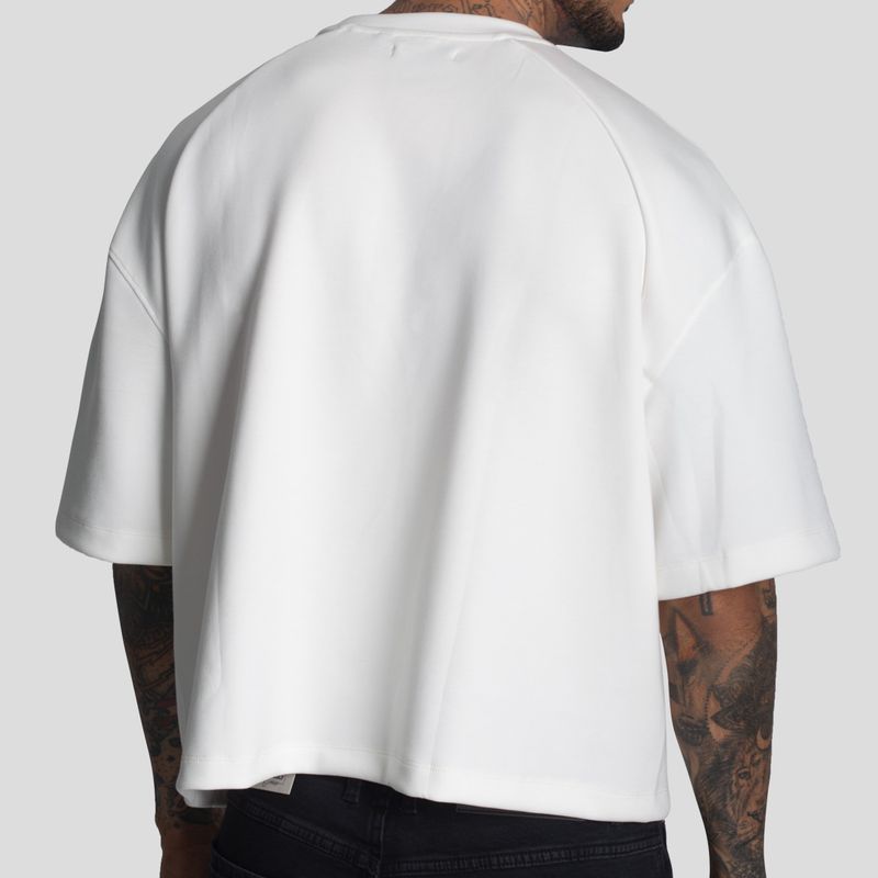 POLO MANGA CORTA CON CORTES ESTRUCTURALES | BOXY FIT | TEJIDO ESPECIAL PESADO Y SOFT | OVERSIZE - 2