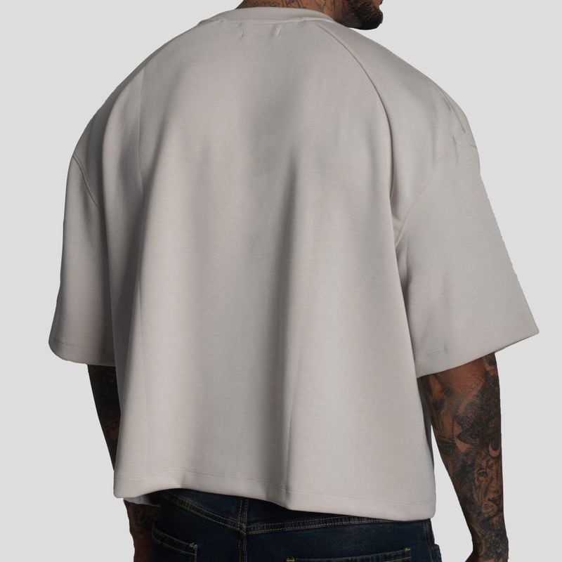 POLO MANGA CORTA CON CORTES ESTRUCTURALES | BOXY FIT | TEJIDO ESPECIAL PESADO Y SOFT | OVERSIZE - 2
