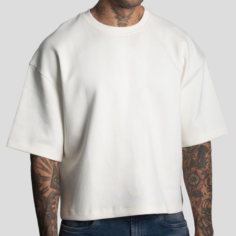POLO MANGA CORTA | BOXY FIT | TEJIDO ESPECIAL OVERSIZE - 1