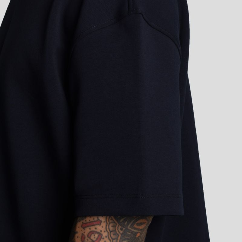 POLO MANGA CORTA | BOXY FIT | TEJIDO ESPECIAL OVERSIZE - 4