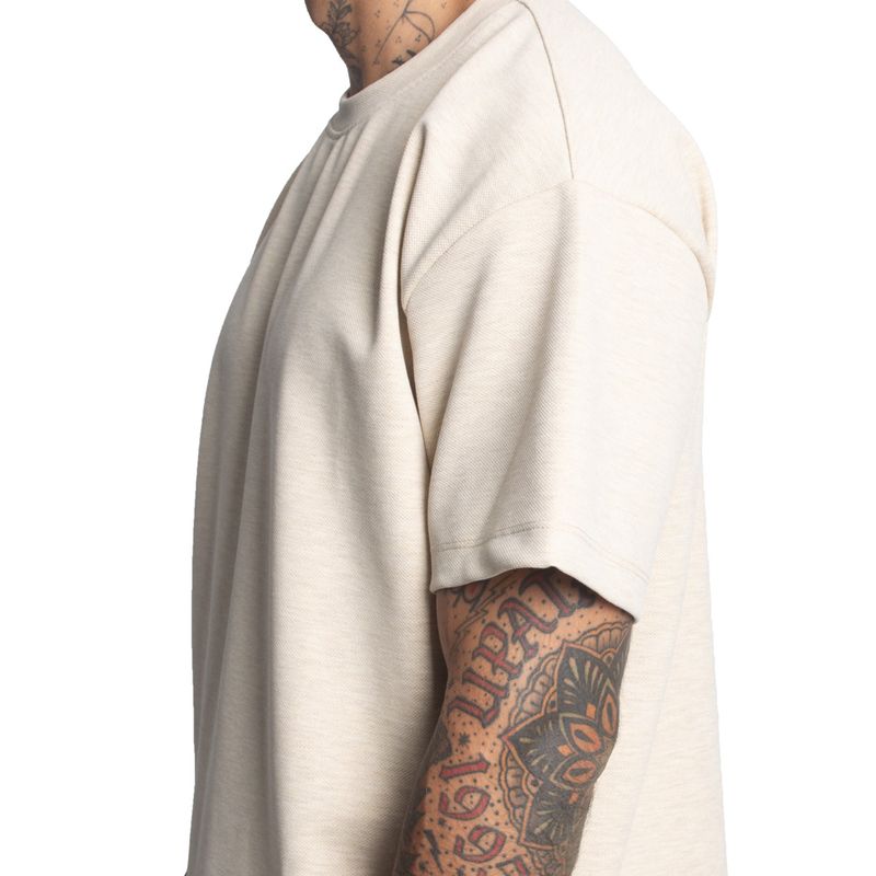 POLO MANGA CORTA RELAX FIT | TEJIDO ESPECIAL CON RELIEVE | OVERSIZE - 4