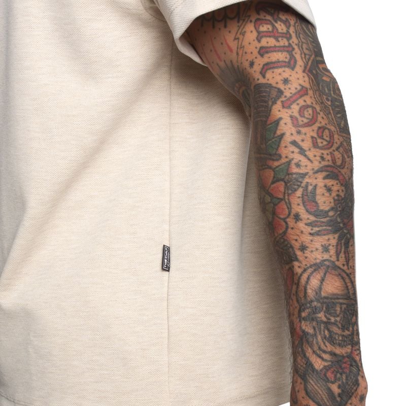 POLO MANGA CORTA RELAX FIT | TEJIDO ESPECIAL CON RELIEVE | OVERSIZE - 5