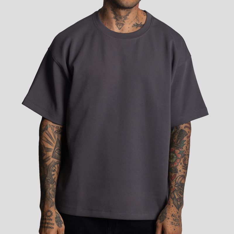 POLO MANGA CORTA | RELAX FIT | TEJIDO ESPECIAL OVERSIZE - 1