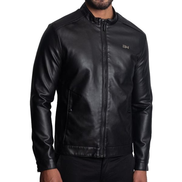 CASACA DE VESTIR SIGNATURE EN ECO-CUERO ESTILO STAR BOY - 1