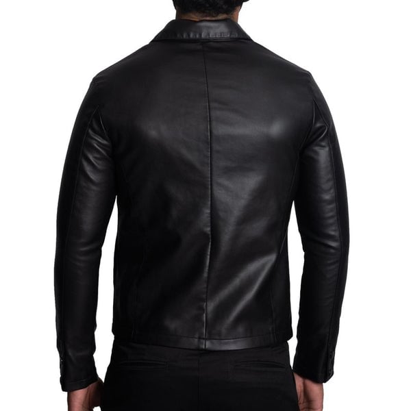 CASACA DE VESTIR SIGNATURE EN ECO-CUERO ESTILO STAR BOY ACTITUD SEGURA Y ELEGANTE - 2