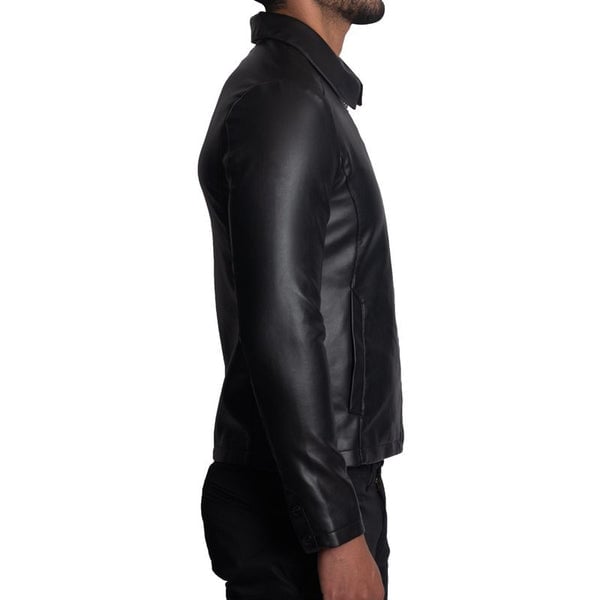 CASACA DE VESTIR SIGNATURE EN ECO-CUERO ESTILO STAR BOY ACTITUD SEGURA Y ELEGANTE - 3