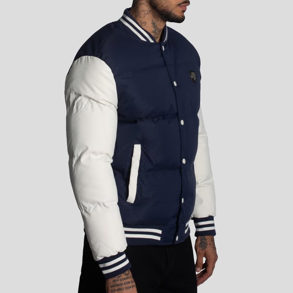 CASACA VARSITY PUFFER BLOCK COLOR-REPELENTE AL AGUA Y CORTAVIENTO - 2