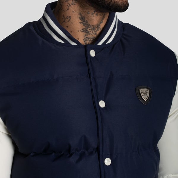 CASACA VARSITY PUFFER BLOCK COLOR-REPELENTE AL AGUA Y CORTAVIENTO - 4