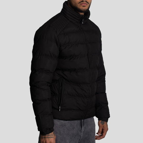 CASACA PUFFER LIGERA-CUELLO ALTO-REPELENTE AL AGUA Y CORTAVIENTO - 2