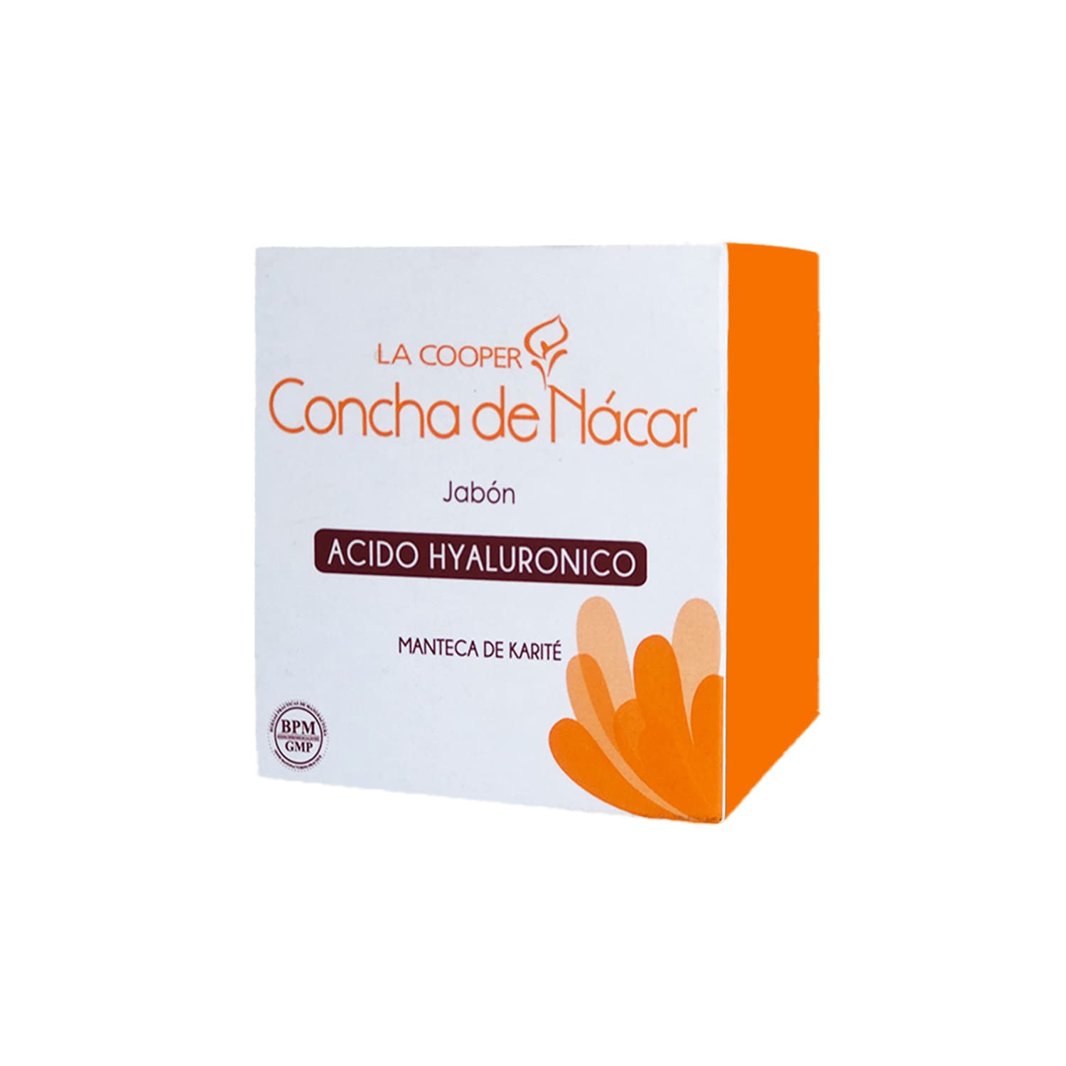 JABÓN ROSTRO Y CUELLO LA COOPER 6 UNIDADES CONCHA NACAR Y ACIDO HIALURONICO - 1