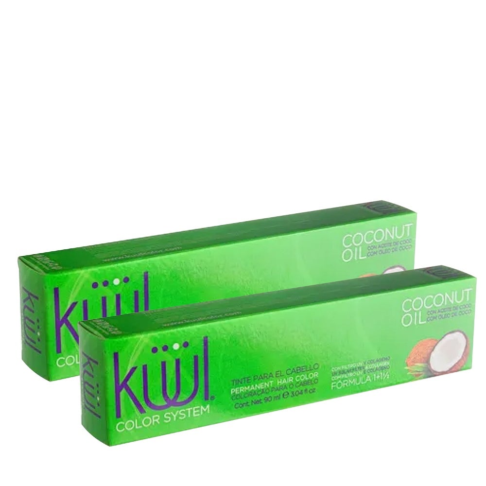 TINTE 2 UNIDADES KÜÜL CON FILTRO UV Y COLÁGENO 90ML - 1