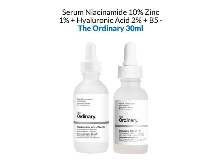 SERUM NIACINAMIDE 10% ZINC 1% + HYALURONIC ACID 2% + B5 - THE ORDINARY 30ML - 1