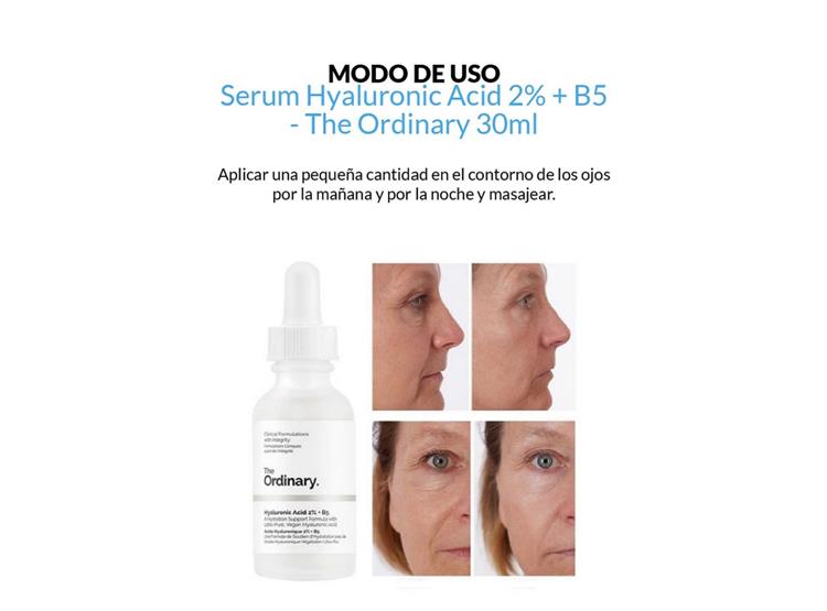 SERUM NIACINAMIDE 10% ZINC 1% + HYALURONIC ACID 2% + B5 - THE ORDINARY 30ML - 2