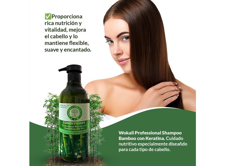 ACONDICIONADOR DE BAMBOO WOKALI 550ML - 3