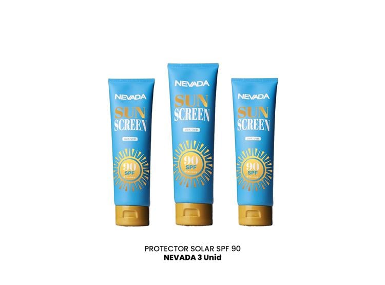 PROTECTOR SOLAR UVA/UVB 90SPF 280GR NEVADA 3 UND - 2