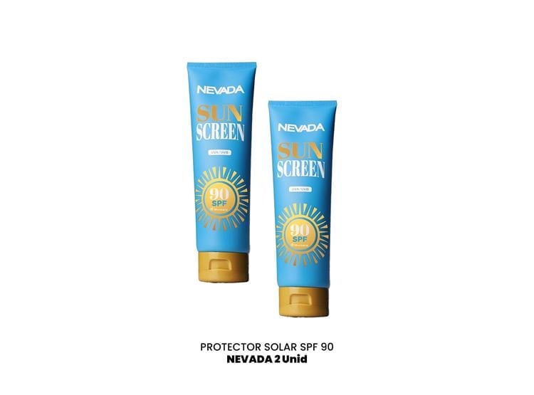 PROTECTOR SOLAR UVA/UVB 90SPF 280GR NEVADA 2 UND - 2