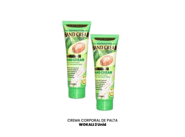 CREMA PARA MANOS AGUACATE 120ML FRUIT OF THE WOKALI 2 UND - 2