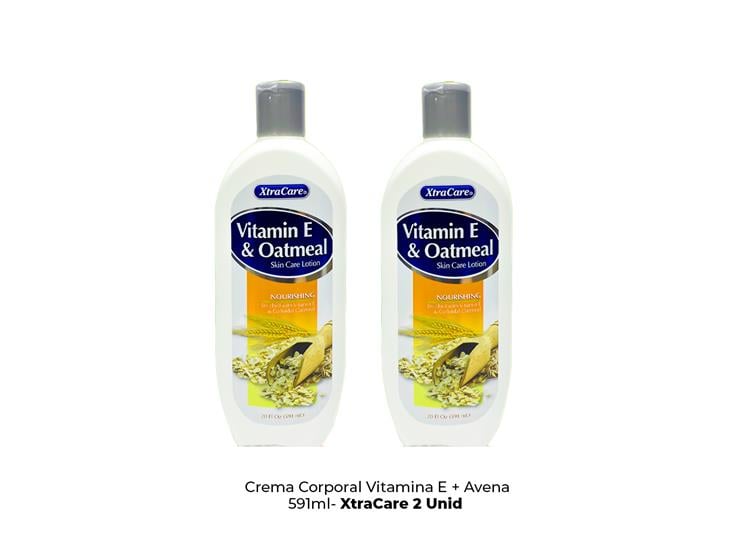 CREMA CORPORAL VITAMIN E Y OATMEAL 591ML XTRACARE 2 UND - 2