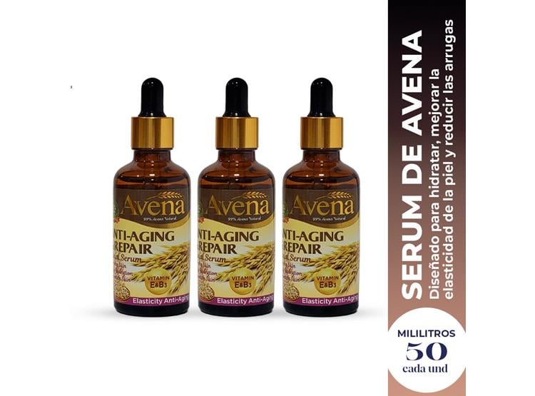 SERUM FACIAL DE AVENA 50ML FRUIT OF THE WOKALI 3 UND - 2