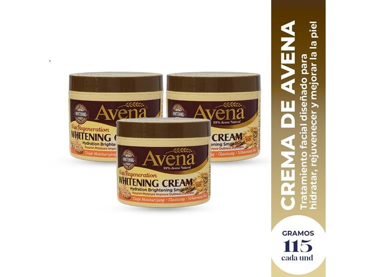 CREMA REPARADORA DE AVENA 115ML WOKALI 3 UND - 2
