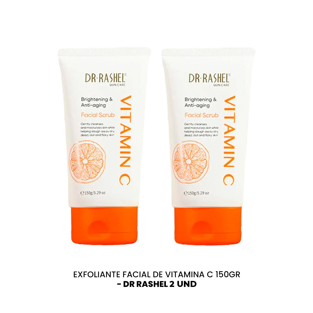 EXFOLIANTE FACIAL DE VITAMINA C 150GR DR RASHEL 2 UND - 2